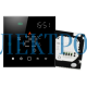 Wi-Fi скляний терморегулятор Ecoset TGW-003 Wi-Fi з датчиком підлоги 3м